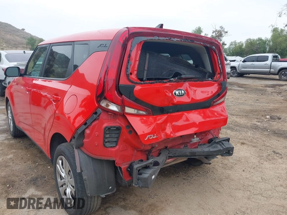 2020 Kia Soul S with VIN KNDJ23AU9L7051669, listed as a IAAI auction lot 42036559 with 87,044 mi miles and . Bid and sale history available at DreamBid. Image 6.