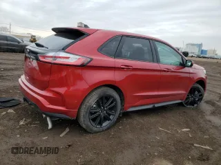 2024 Ford Edge SEL z VIN 2FMPK4J95RBA75538, wystawiony jako Copart lot #52391985 z przebiegiem 1 402 mil mil oraz Szkoda całkowita • Salvage title. Historia ofert i sprzedaży dostępna na DreamBid. Obrazek 3.