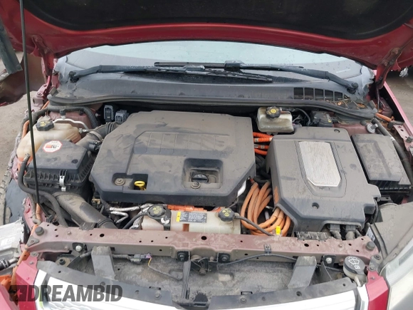 2011 Chevrolet Volt with VIN 1G1RD6E40BU103692, listed as a IAAI auction lot 42206339 with 9,621 mi miles and . Bid and sale history available at carsss.com. Image 10.