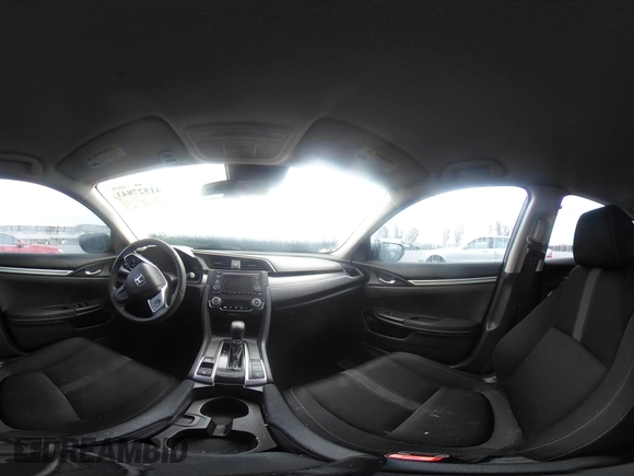 2017 Honda Civic Sedan LX with VIN 19XFC2F68HE212205, listed as a IAAI auction lot 41527843 with 128,401 mi miles. Bid and sale history available at carsss.com. Image 18.