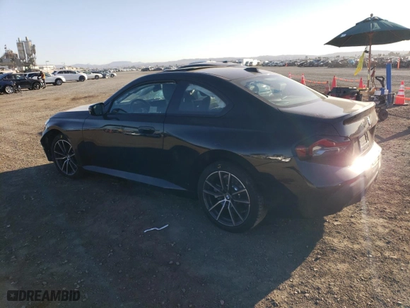 2024 BMW 2 Series 230i with VIN 3MW23CM06R8D85317, listed as a Copart auction lot 79856324 with 16,436 mi miles and Salvage Title. Bid and sale history available at carsss.com. Image 2.
