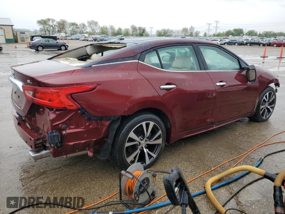 2016 Nissan Maxima SR z VIN 1N4AA6AP8GC430809, wystawiony jako Copart lot #55086185 z przebiegiem 5 747 mil mil oraz Nie do naprawy • Non repairable. Historia ofert i sprzedaży dostępna na DreamBid. Obrazek 3.
