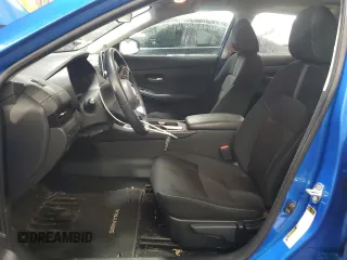 2022 Nissan Sentra SV with VIN 3N1AB8CV0NY301811, listed as a Copart auction lot 49509215 with 38,549 mi miles and Salvage Title. Bid and sale history available at carsss.com. Image 7.