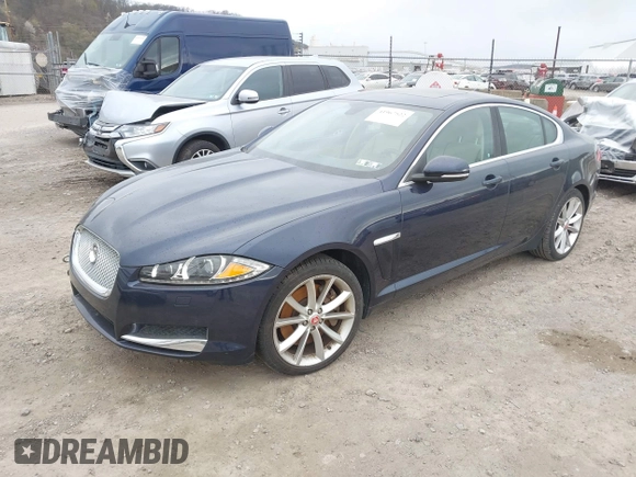 2015 Jaguar XF V6 Portfolio with VIN SAJWJ0FF5F8U67140, listed as a IAAI auction lot 41967522 with 68,000 mi miles. Bid and sale history available at carsss.com. Image 18.