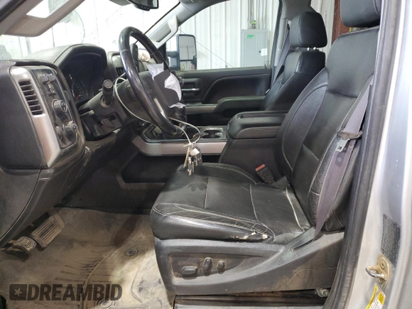 2015 Chevrolet Silverado 3500HD LTZ with VIN 1GC4K0E85FF618155, listed as a Copart auction lot 70803034 with 188,428 mi miles and Salvage Title. Bid and sale history available at carsss.com. Image 7.
