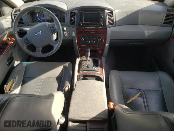 2005 Jeep Grand Cherokee Limited z VIN 1J8HR58N95C719249, wystawiony jako Copart lot #63300195 z przebiegiem 162 736 mil mil oraz Czysty tytuł • Clean title. Historia ofert i sprzedaży dostępna na DreamBid. Obrazek 8.