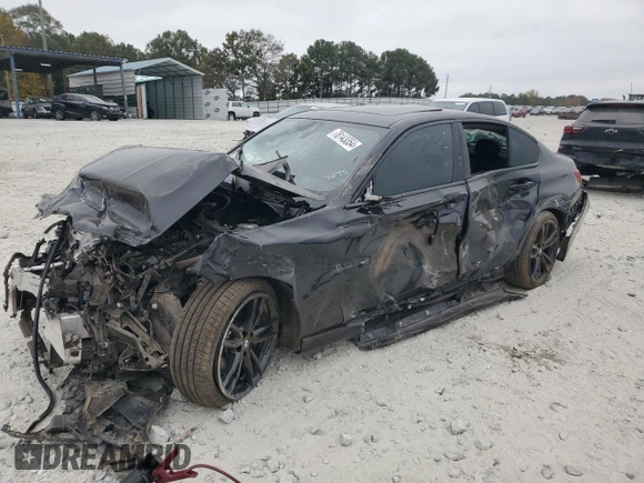 2024 BMW 3 Series M340i with VIN 3MW49FS09R8E37275, listed as a Copart auction lot 78143354 with 0 mi miles and Salvage Title. Bid and sale history available at carsss.com. Image 1.