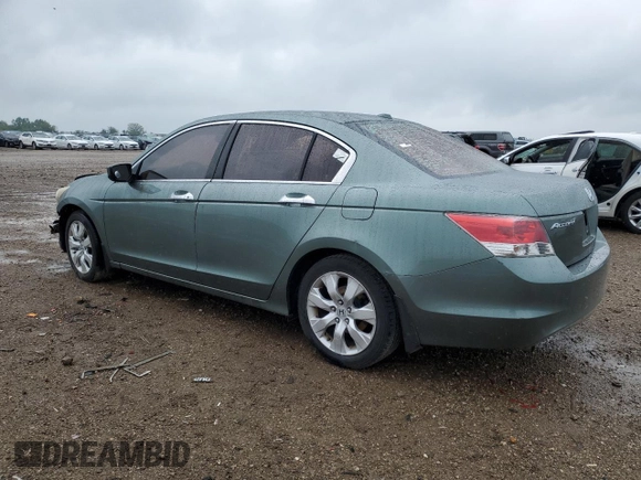 2008 Honda Accord EX-L с VIN 1HGCP36838A085804, выставлен на аукционе Copart как лот 59553455 с пробегом 121 846 миль миль и Списание • Salvage title. История ставок и продаж доступна на DreamBid. Изображение 2.