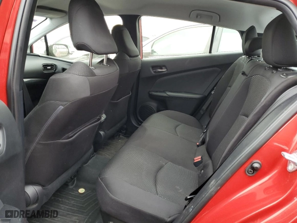 2019 Toyota Prius LE with VIN JTDL9RFU5K3007027, listed as a Copart auction lot 43240065 with 0 mi miles and Salvage Title. Bid and sale history available at carsss.com. Image 10.