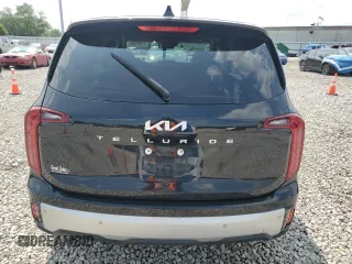 2024 Kia Telluride LX with VIN 5XYP24GC2RG494627, listed as a Copart auction lot 57634015 with 32,680 mi miles and Salvage title. Bid and sale history available at DreamBid. Image 6.