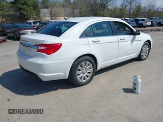 2012 Chrysler 200 LX with VIN 1C3CCBAB3CN204447, listed as a IAAI auction lot 42095415 with 141,911 mi miles. Bid and sale history available at carsss.com. Image 4.