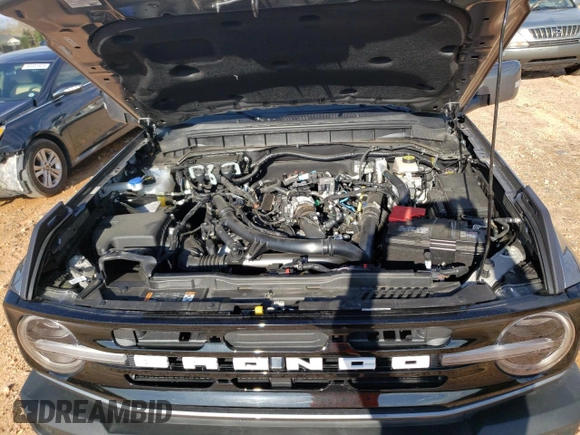 2024 Ford Bronco Outer Banks with VIN 1FMEE8BP5RLA58094, listed as a Copart auction lot 49248425 with 11,686 mi miles and Salvage title. Bid and sale history available at DreamBid. Image 12.