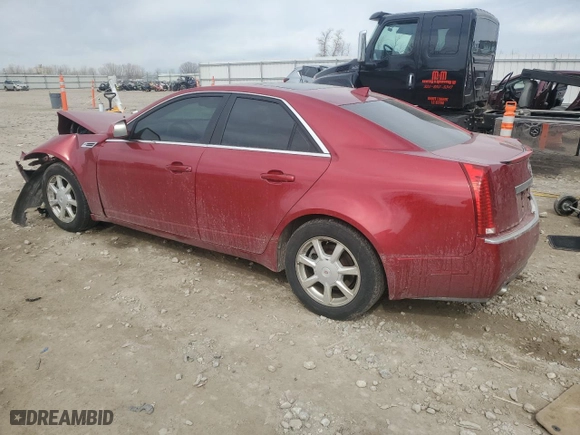 2009 Cadillac CTS AWD w/1SA with VIN 1G6DG577890120674, listed as a Copart auction lot 49469735 with 0 mi miles and Non Repairable. Bid and sale history available at carsss.com. Image 2.