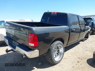 2018 Ram 1500 Lone Star Silver with VIN 1C6RR6LT1JS200095, listed as a IAAI auction lot 41842896 with 99,406 mi miles and . Bid and sale history available at DreamBid. Image 4.