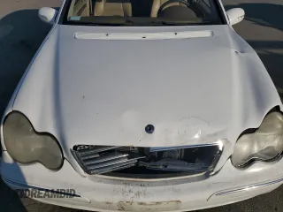 2002 Mercedes-Benz C 230/260/280/320 with VIN WDBRF64J42F196373, listed as a Copart auction lot 88166025 with 147,986 mi miles and Salvage Title. Bid and sale history available at DreamBid. Image 11.