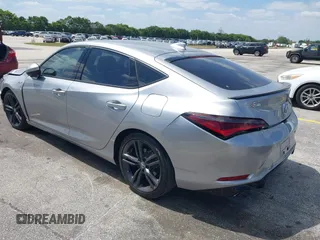 2023 Acura Integra w/A-Spec Package with VIN 19UDE4H39PA009519, listed as a IAAI auction lot 42168571 with 14,661 mi miles and . Bid and sale history available at DreamBid. Image 3.