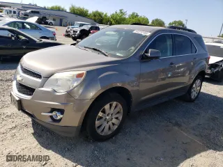 2011 Chevrolet Equinox LT w/2LT with VIN 2CNALPEC7B6451407, listed as a Copart auction lot 54070105 with 82,632 mi miles and Salvage Title. Bid and sale history available at carsss.com. Image 1.