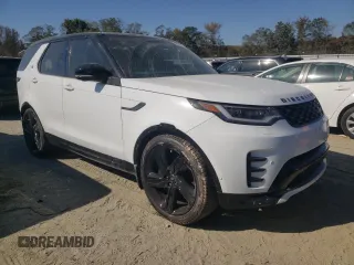 2024 Land Rover Discovery with VIN SALRL4EU5R2502059, listed as a Copart auction lot 76946784 with 1,009 mi miles and Salvage Title. Bid and sale history available at DreamBid. Image 4.