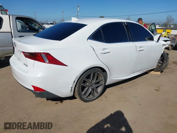 2014 Lexus IS 350 with VIN JTHBE1D24E5014116, listed as a IAAI auction lot 41600164 with 70,985 mi miles and . Bid and sale history available at DreamBid. Image 4.