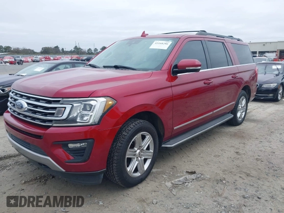 2018 Ford Expedition Max XLT with VIN 1FMJK1JT9JEA51610, listed as a IAAI auction lot 41168286 with 124,545 mi miles and . Bid and sale history available at DreamBid. Image 2.