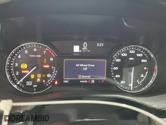 2022 Cadillac XT5 AWD Premium Luxury with VIN 1GYKNDRS1NZ108680, listed as a Copart auction lot 55729425 with 44,406 mi miles and Salvage title. Bid and sale history available at DreamBid. Image 9.