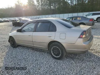 2002 Honda Civic LX with VIN 2HGES16502H605130, listed as a Copart auction lot 88914555 with 131,339 mi miles and Salvage Title. Bid and sale history available at DreamBid. Image 2.