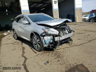 2015 Nissan Murano SL with VIN 5N1AZ2MH2FN255066, listed as a Copart auction lot 46307395 with 101,032 mi miles and Salvage Title. Bid and sale history available at carsss.com. Image 14.
