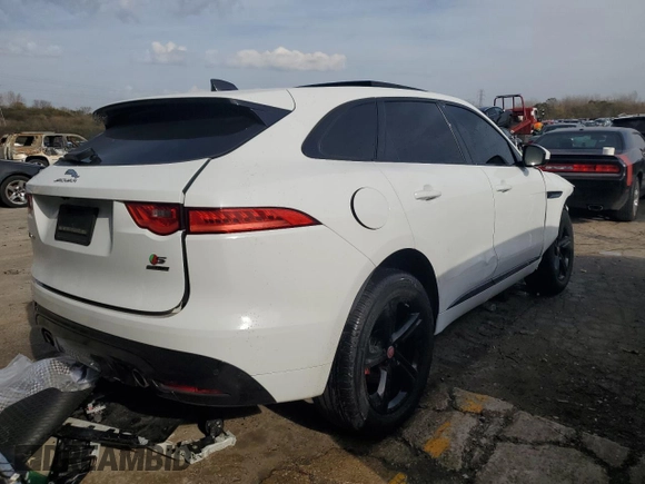2020 Jaguar F-Pace S with VIN SADCM2FV0LA660221, listed as a Copart auction lot 78675784 with 23,661 mi miles and Salvage Title. Bid and sale history available at DreamBid. Image 3.