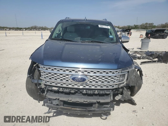 2019 Ford Expedition Platinum with VIN 1FMJU1MT6KEA65195, listed as a Copart auction lot 49871715 with 77,931 mi miles and Salvage title. Bid and sale history available at DreamBid. Image 5.