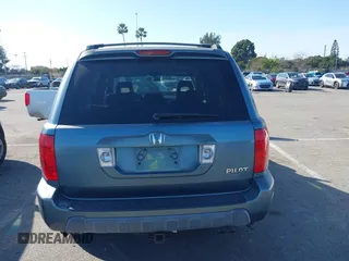 2005 Honda Pilot EX-L with VIN 2HKYF18565H534394, listed as a IAAI auction lot 41539630 with 168,384 mi miles. Bid and sale history available at carsss.com. Image 16.