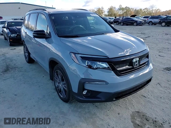 2022 Honda Pilot Sport with VIN 5FNYF6H30NB104015, listed as a Copart auction lot 80616794 with 17,647 mi miles and Clean Title. Bid and sale history available at DreamBid. Image 11.