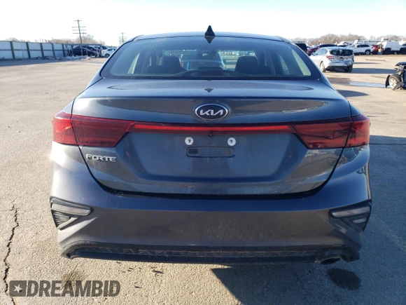 2020 Kia Forte LXS with VIN 3KPF24ADXLE233926, listed as a Copart auction lot 45595415 with 59,631 mi miles and Salvage Title. Bid and sale history available at carsss.com. Image 6.