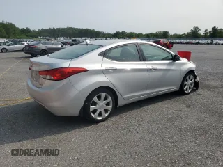 2012 Hyundai Elantra Limited z VIN KMHDH4AE1CU345347, wystawiony jako Copart lot #59025695 z przebiegiem 96 959 mil mil oraz Szkoda całkowita • Salvage title. Historia ofert i sprzedaży dostępna na DreamBid. Obrazek 3.