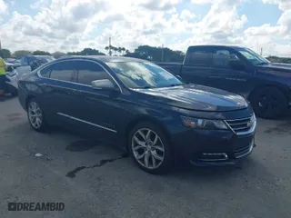 2018 Chevrolet Impala Premier with VIN 2G1125S31J9177076, listed as a IAAI auction lot 41543054 with 102,630 mi miles. Bid and sale history available at carsss.com. Image 1.