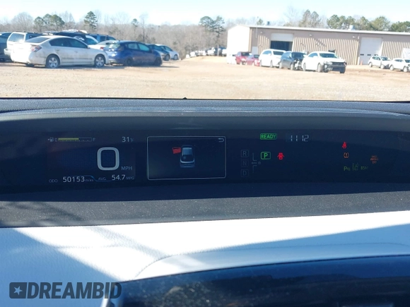 2020 Toyota Prius LE with VIN JTDL9RFU5L3014612, listed as a IAAI auction lot 41366027 with 50,153 mi miles and . Bid and sale history available at DreamBid. Image 7.
