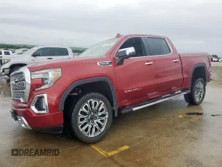 2019 GMC Sierra 1500 with VIN 1GTP8FED2KZ110181, listed as a Copart auction lot 55248605 with 90,985 mi miles and Salvage Title. Bid and sale history available at DreamBid. Image 1.