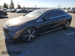 2023 Mercedes-Benz EQS with VIN W1KCG2DB7PA025603, listed as a Copart auction lot 88893565 with 13,967 mi miles and Salvage Title. Bid and sale history available at carsss.com. Image 1.