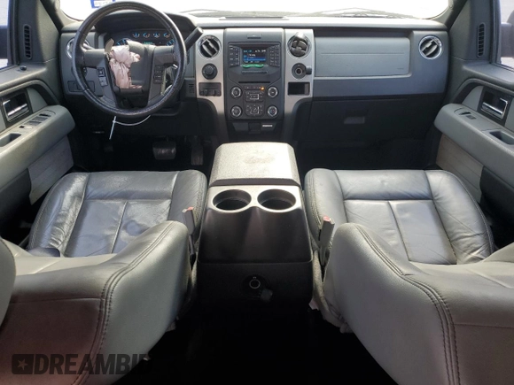 2014 Ford F-150 XL with VIN 1FTFW1ET1EFA43915, listed as a Copart auction lot 53135585 with 176,680 mi miles and Salvage title. Bid and sale history available at DreamBid. Image 8.