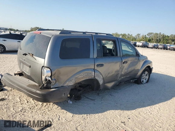2005 Dodge Durango SXT with VIN 1D4HD38K35F512020, listed as a Copart auction lot 74292234 with 164,075 mi miles and Salvage title. Bid and sale history available at DreamBid. Image 3.