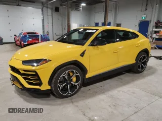 2019 Lamborghini Urus z VIN ZPBCA1ZL2KLA01075, wystawiony jako Copart lot #80477864 z przebiegiem 91 739 mil mil oraz Tytuł czysty. Historia ofert i sprzedaży dostępna na DreamBid. Obrazek 1.