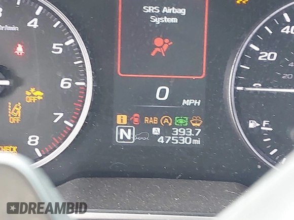 2022 Subaru Outback Limited with VIN 4S4BTANC7N3125409, listed as a IAAI auction lot 42191757 with 47,530 mi miles and . Bid and sale history available at DreamBid. Image 14.