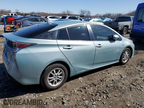 2016 Toyota Prius Two with VIN JTDKBRFU5G3508474, listed as a Copart auction lot 48248075 with 179,433 mi miles and Salvage Title. Bid and sale history available at DreamBid. Image 3.
