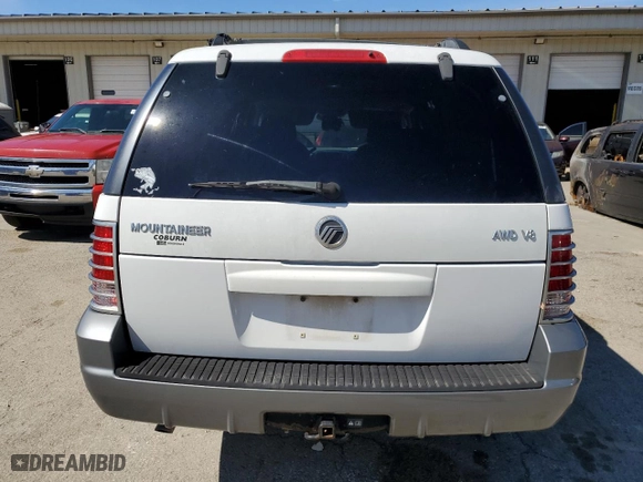 2002 Mercury Mountaineer Convenience w/4.6L with VIN 4M2ZU86W02ZJ29211, listed as a Copart auction lot 50200055 with 205,167 mi miles and Salvage Title. Bid and sale history available at carsss.com. Image 6.