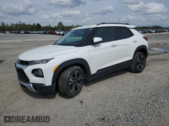 2023 Chevrolet TrailBlazer LT with VIN KL79MPSL1PB117853, listed as a Copart auction lot 51922405 with 43,253 mi miles and Salvage Title. Bid and sale history available at DreamBid. Image 1.