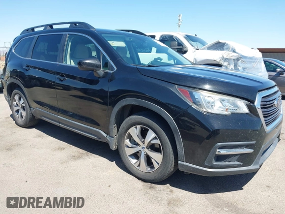 2019 Subaru Ascent Premium with VIN 4S4WMAFD7K3404604, listed as a IAAI auction lot 42078830 with 99,373 mi miles and . Bid and sale history available at DreamBid. Image 1.