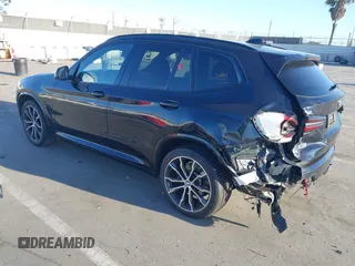 2022 BMW X3 sDrive30i with VIN WBX47DP08NN178195, listed as a IAAI auction lot 41692060 with 21,363 mi miles and . Bid and sale history available at DreamBid. Image 3.