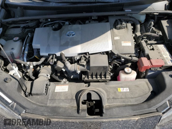 2020 Toyota Prius LE with VIN JTDL9RFU0L3019099, listed as a Copart auction lot 48380615 with 38,600 mi miles and Salvage Title. Bid and sale history available at DreamBid. Image 12.