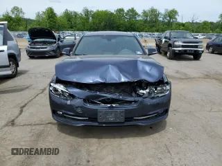 2017 BMW 3 Series 330i xDrive with VIN WBA8D9G31HNU65104, listed as a Copart auction lot 58523515 with 54,856 mi miles and Salvage title. Bid and sale history available at DreamBid. Image 5.