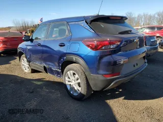 2022 Chevrolet TrailBlazer LS with VIN KL79MNSL6NB015191, listed as a Copart auction lot 81223134 with 24,276 mi miles and Salvage Title. Bid and sale history available at carsss.com. Image 2.
