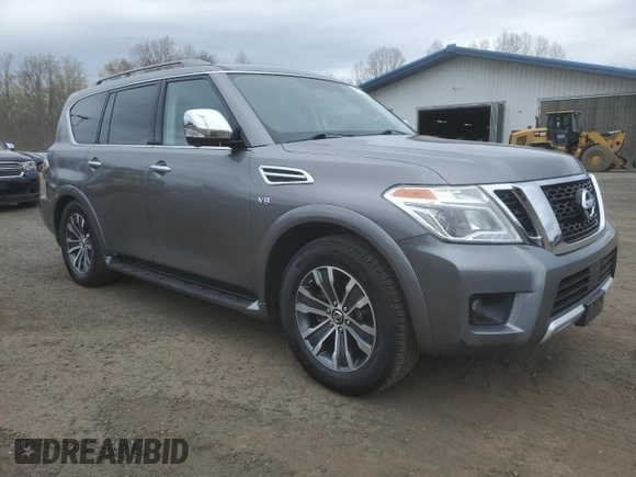2018 Nissan Armada SL with VIN JN8AY2NC2JX502162, listed as a Copart auction lot 54200245 with 151,053 mi miles and Clean Title. Bid and sale history available at DreamBid. Image 4.
